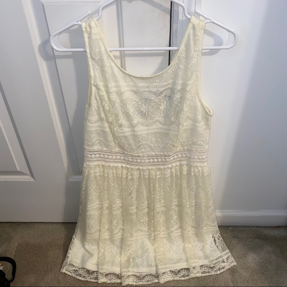 Ivory Lace dress